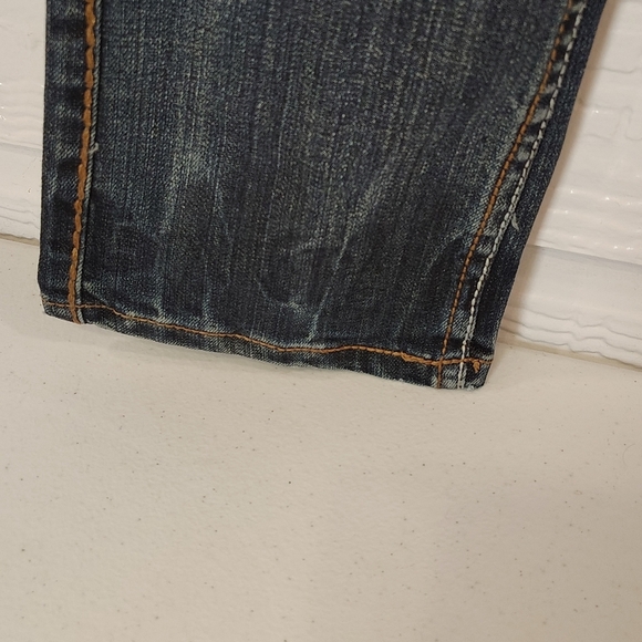 Cowgirl Tuff Co WOMENS SIZE 27X35. Western Jeans Embroidered White Stitching - Picture 3 of 11